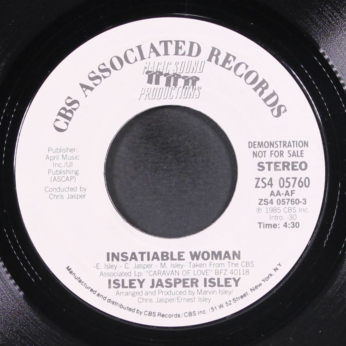 insatiable woman / same by ISLEY, JASPER, ISLEY
