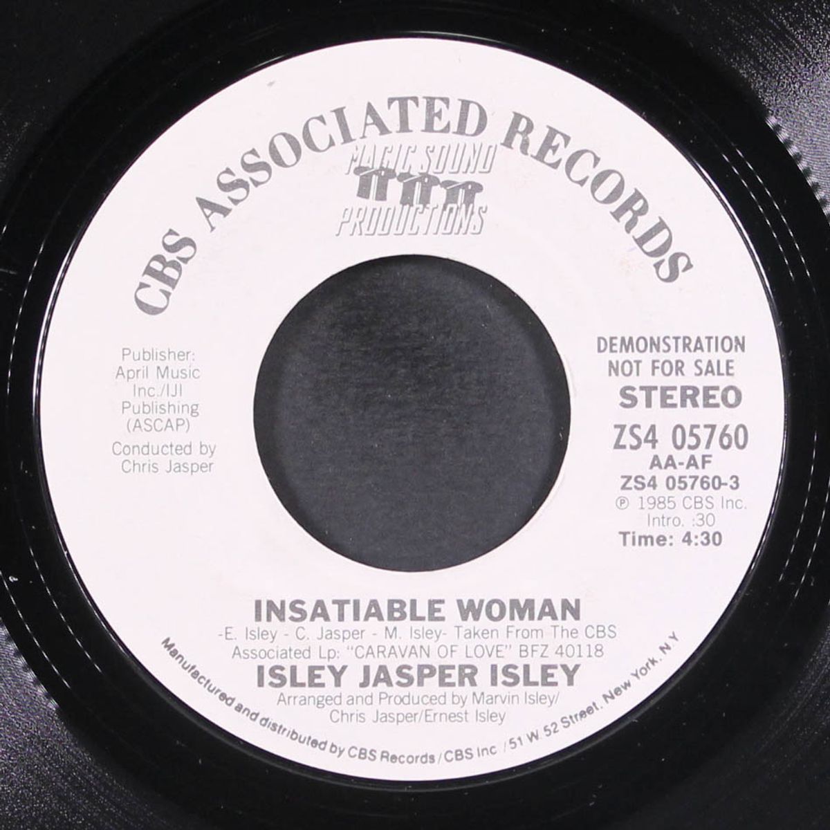 insatiable woman / same by ISLEY, JASPER, ISLEY