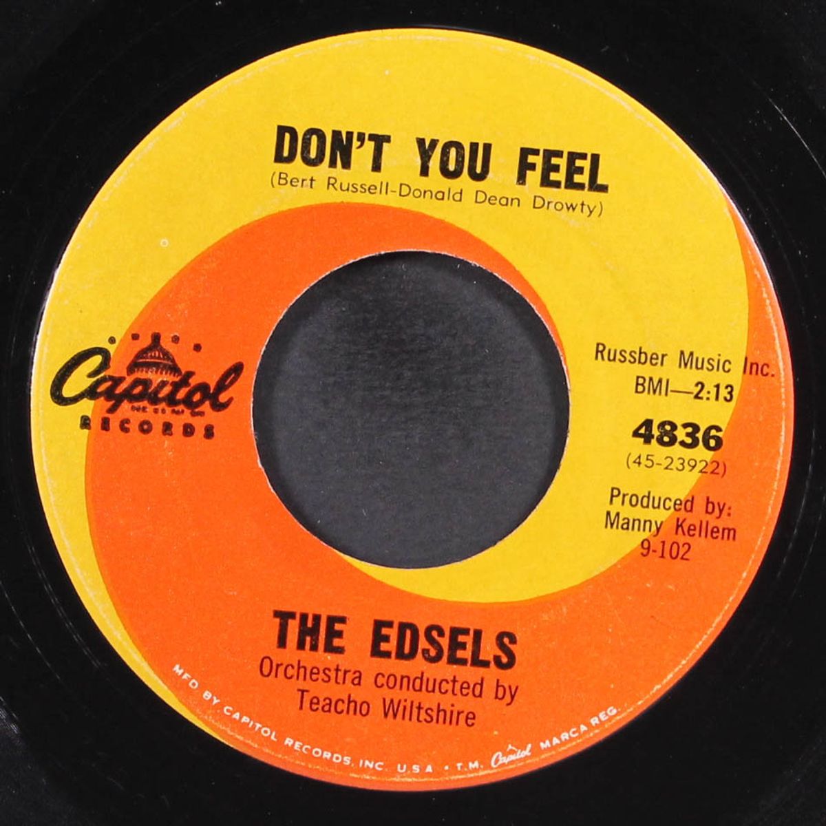 shaddy daddy dip dip / don't you feel by EDSELS
