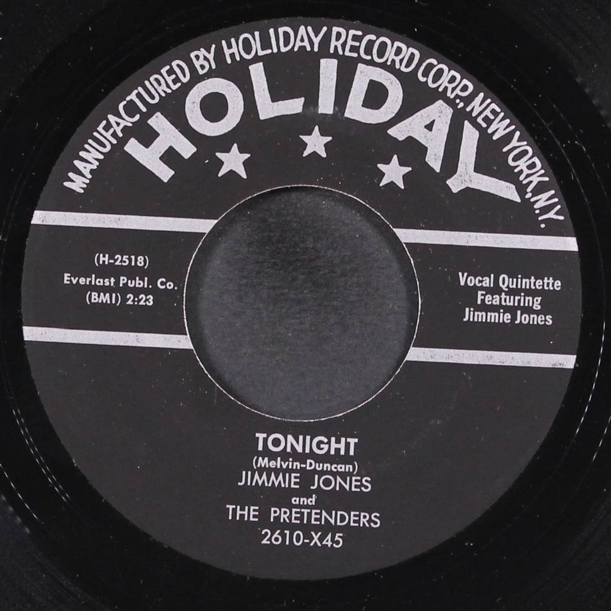 tonight / i love you so by JIMMIE JONES & PRETENDERS