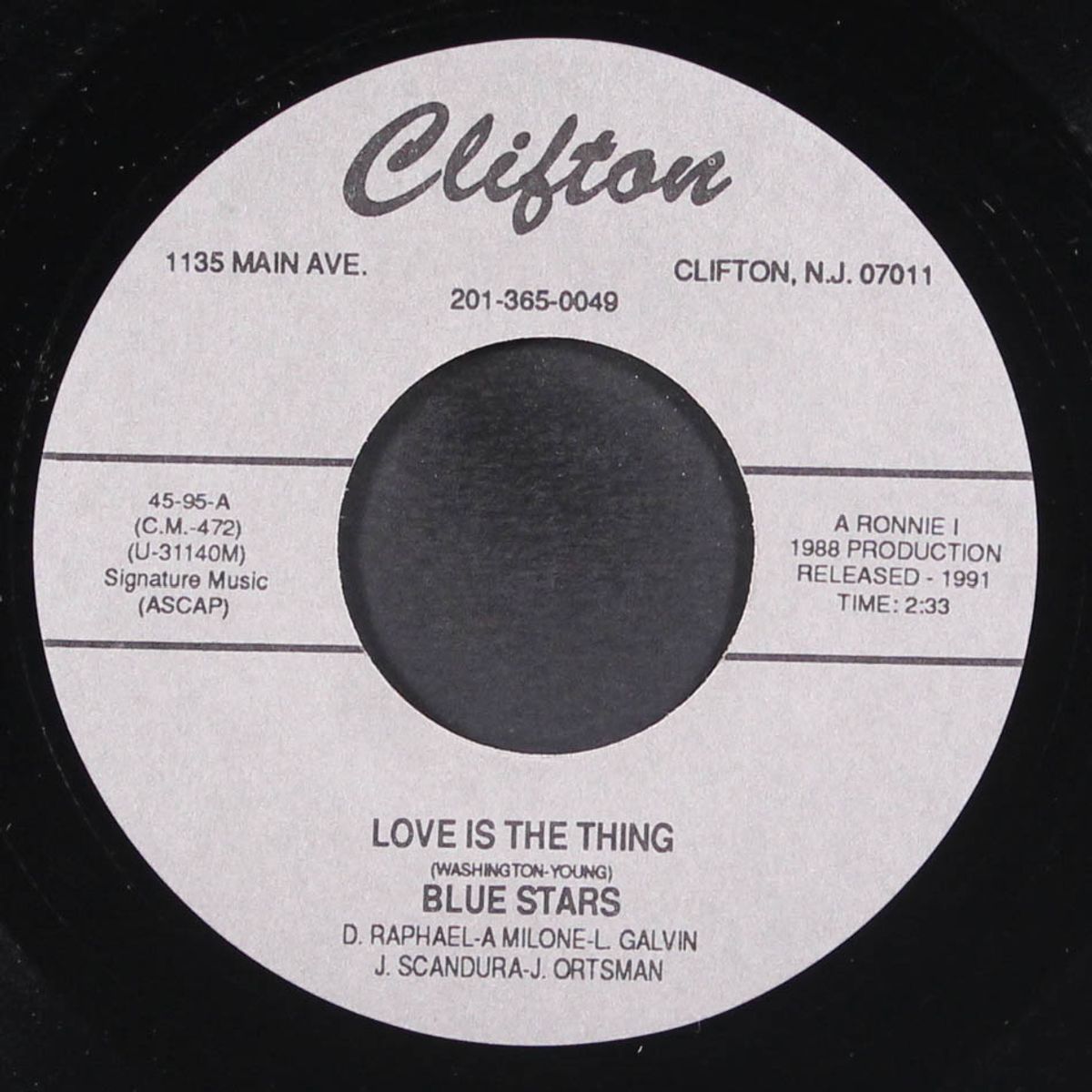 love is the thing / false alarm by BLUE STARS