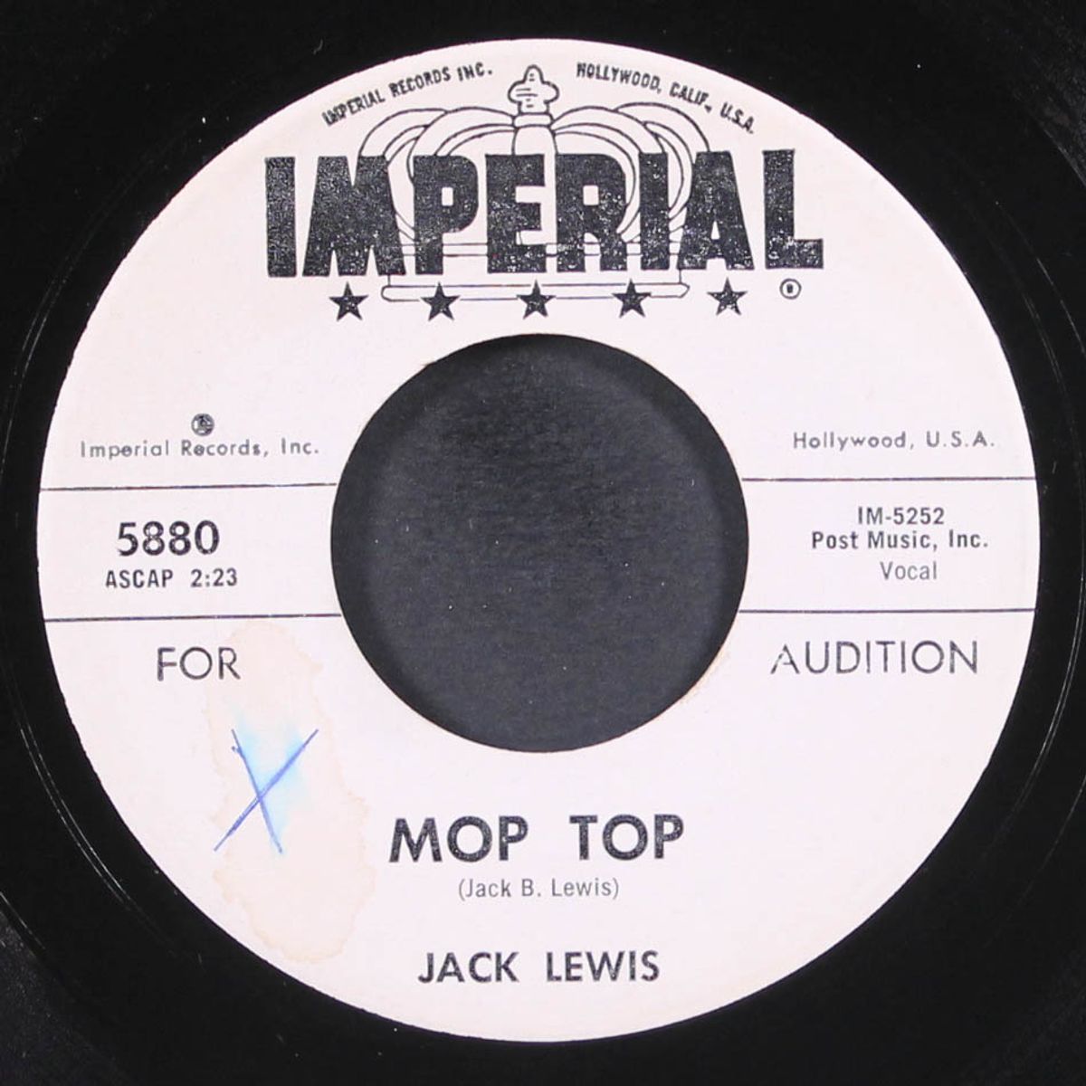 mop top by JACK LEWIS