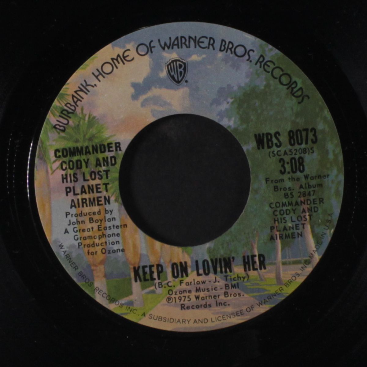 don't let go / keep on lovin' her by COMMANDER CODY & HIS LOST PLANET AIRMEN