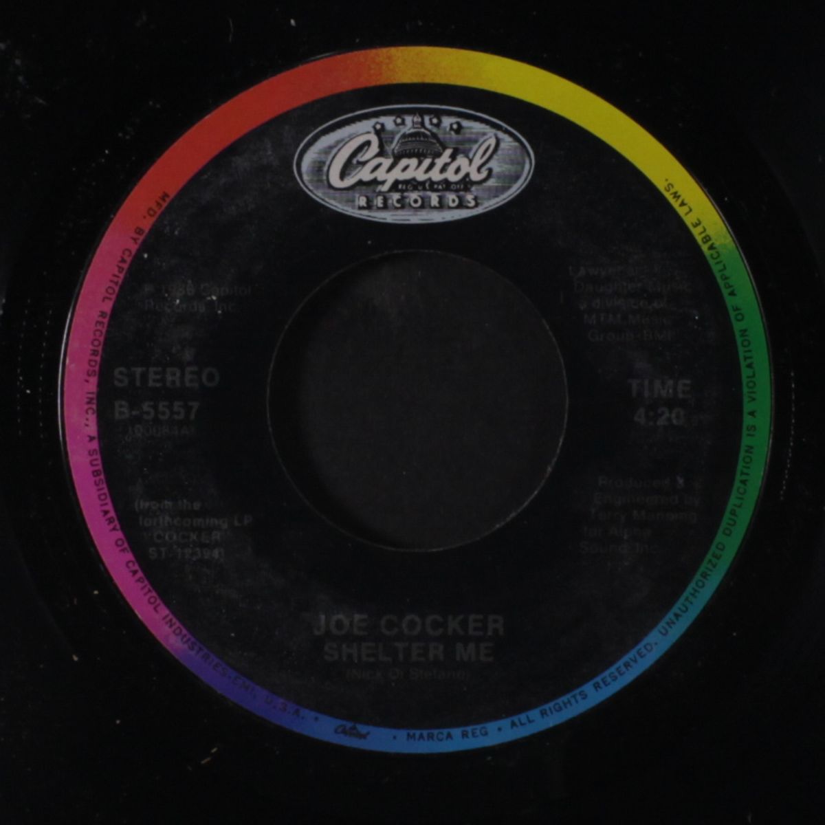 tell me there's a way / shelter me by JOE COCKER