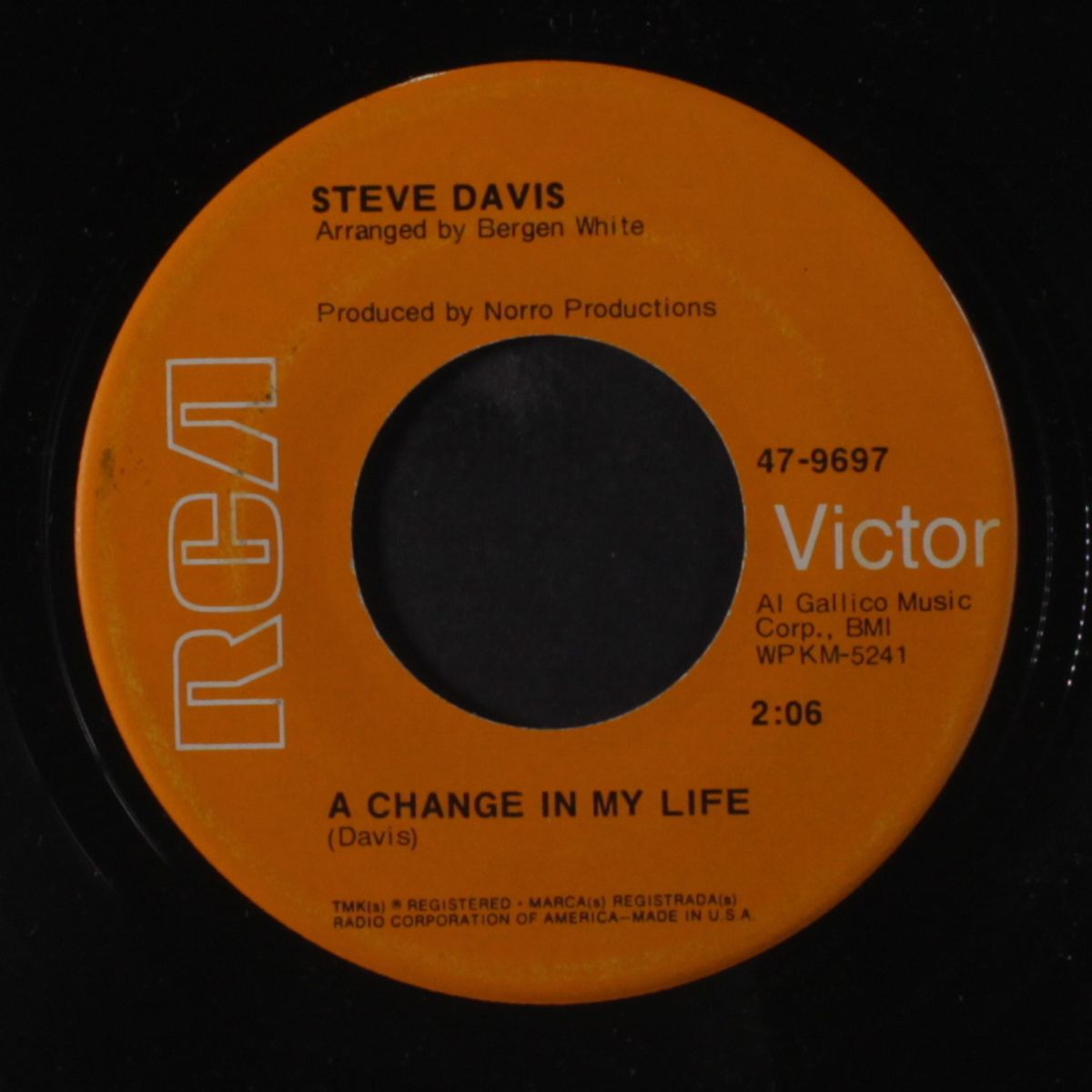 a song that reminds me of you / a change in my life by STEVE DAVIS