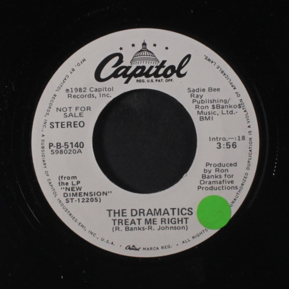 treat me right / same by DRAMATICS