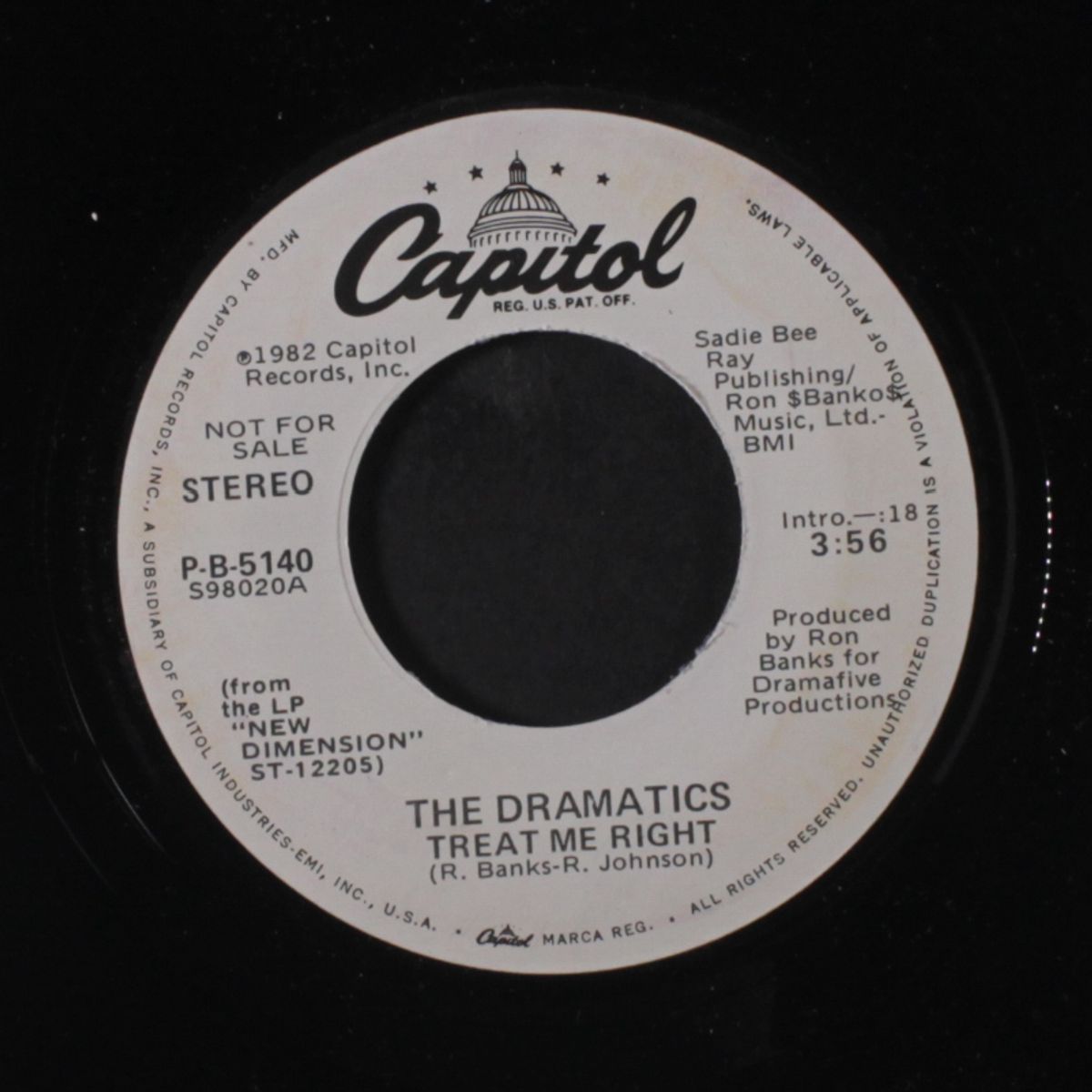 treat me right / same by DRAMATICS