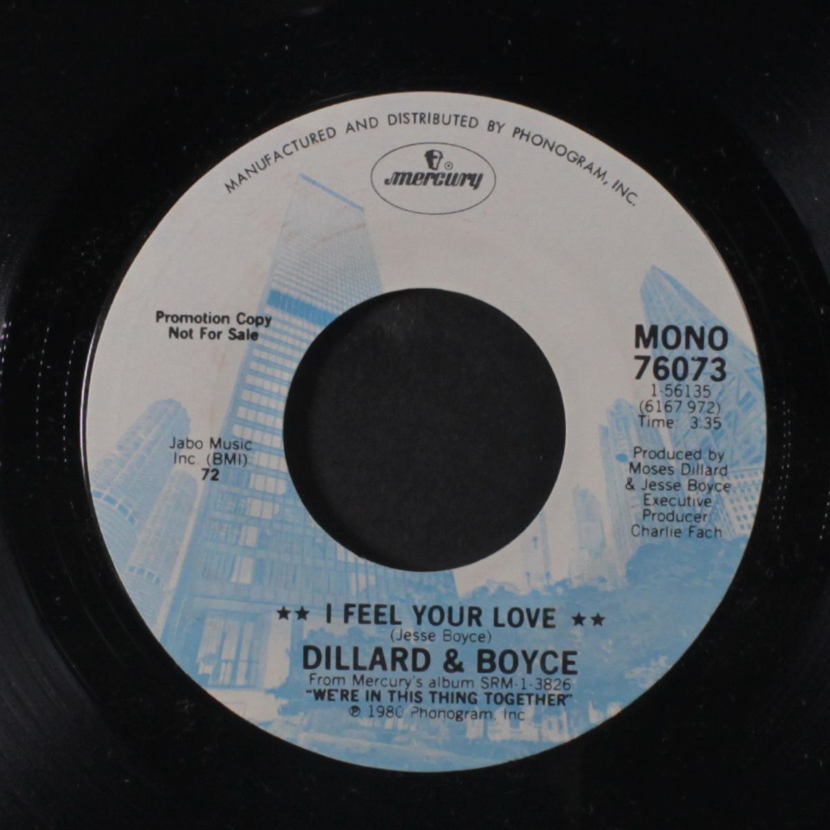 i feel your love / mono by DILLARD & BOYCE