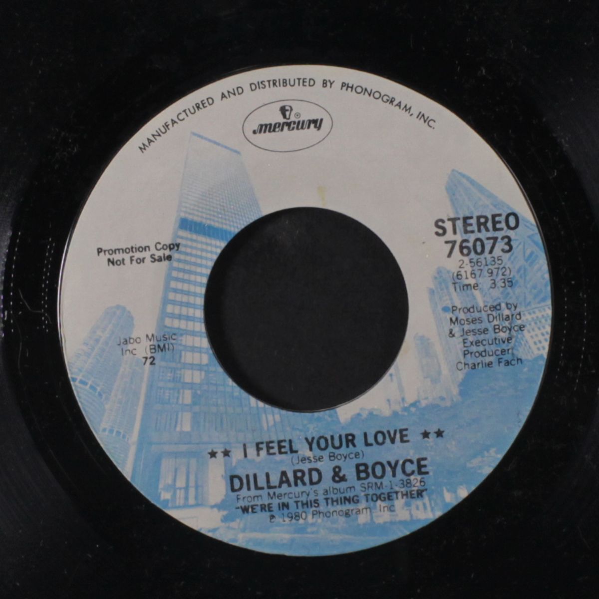 i feel your love / mono by DILLARD & BOYCE