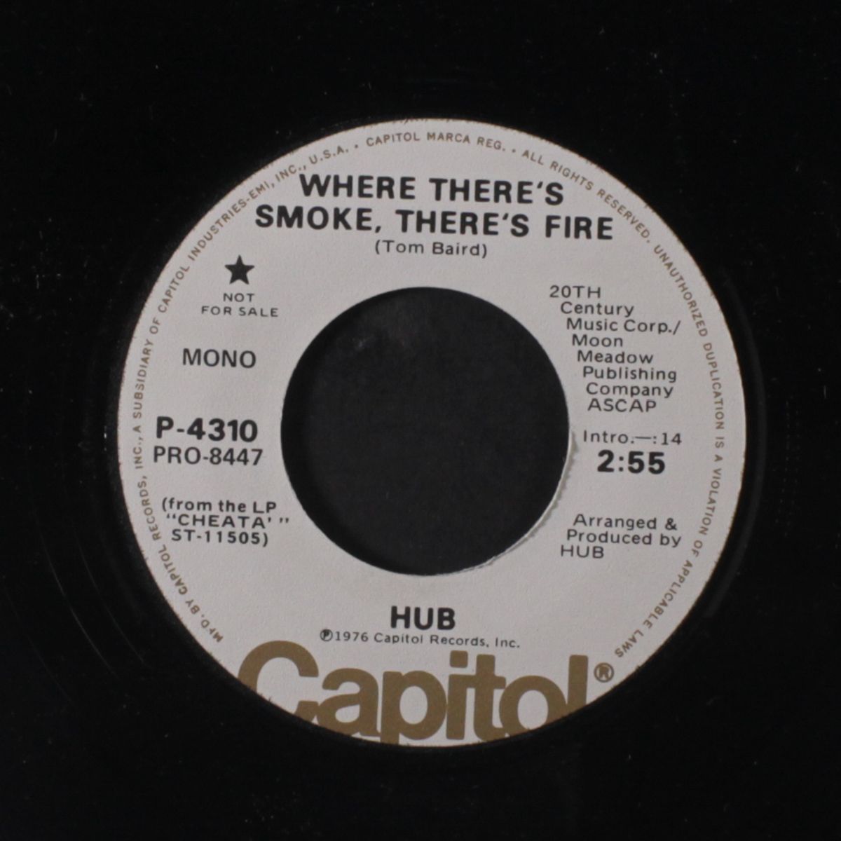 where there's smoke, there's fire / mono by HUB