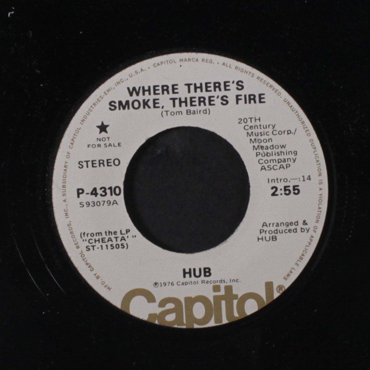 where there's smoke, there's fire / mono by HUB