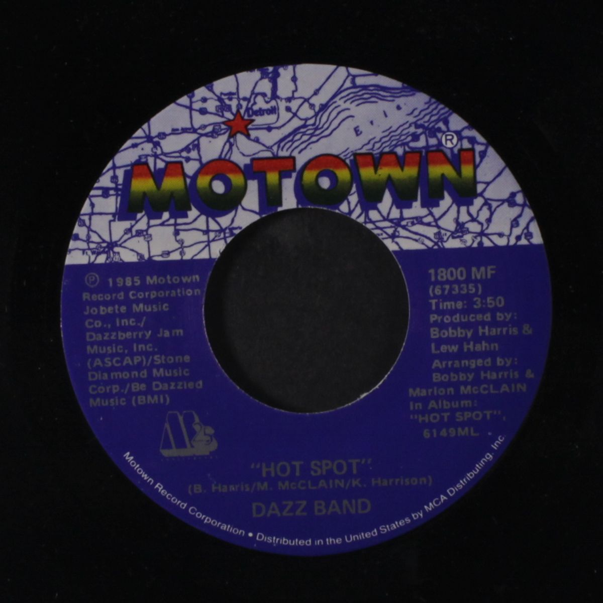 hot spot / i've been waiting by DAZZ BAND
