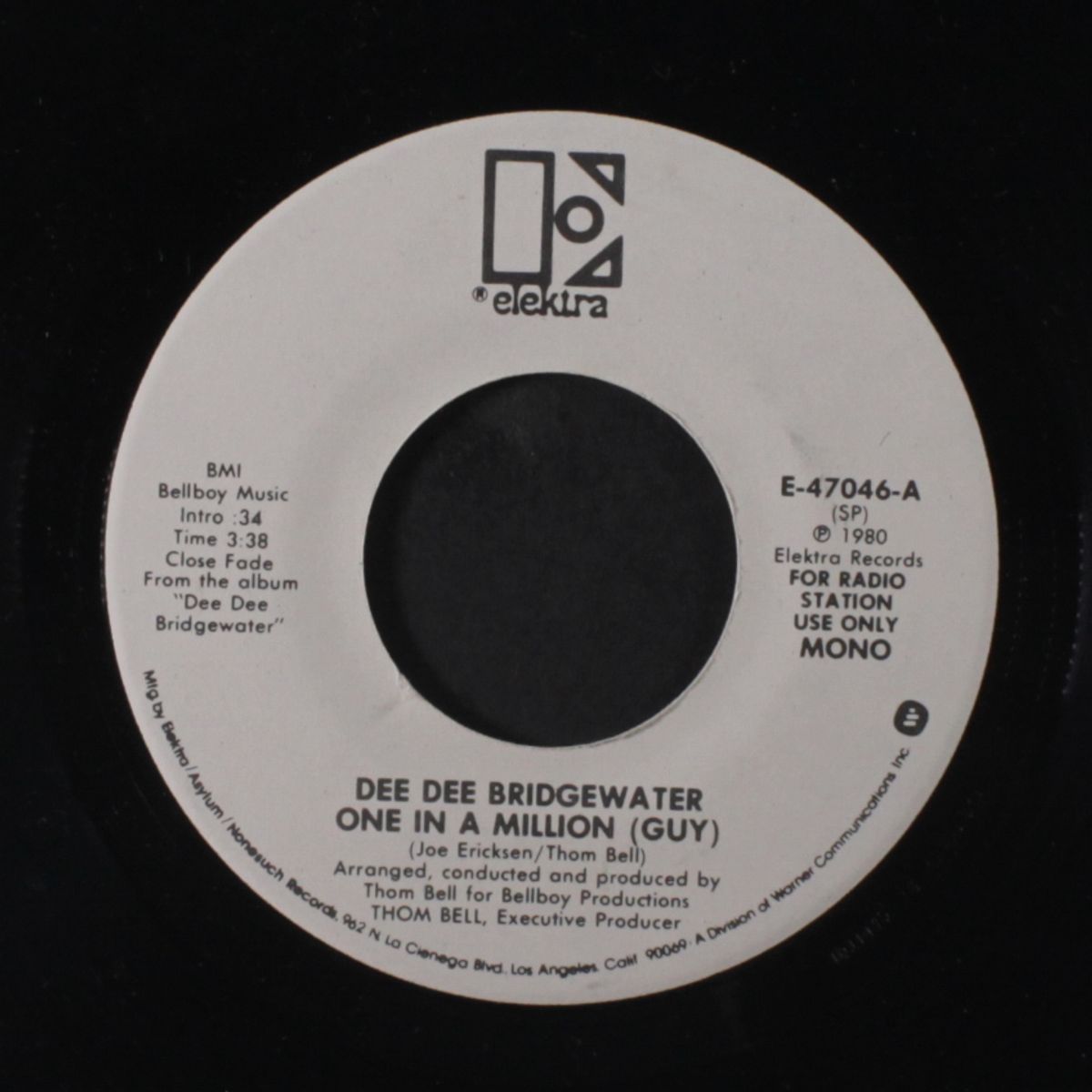 one in a million (guy) / mono by DEE DEE BRIDGEWATER