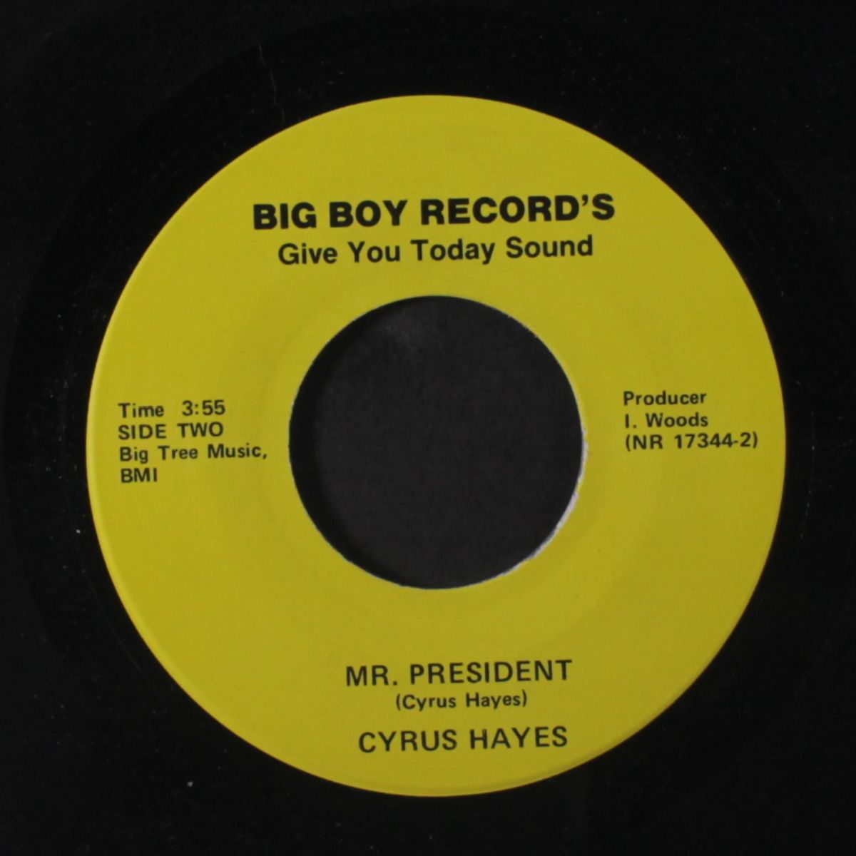 right back for more / mr. president by CYRUS HAYES