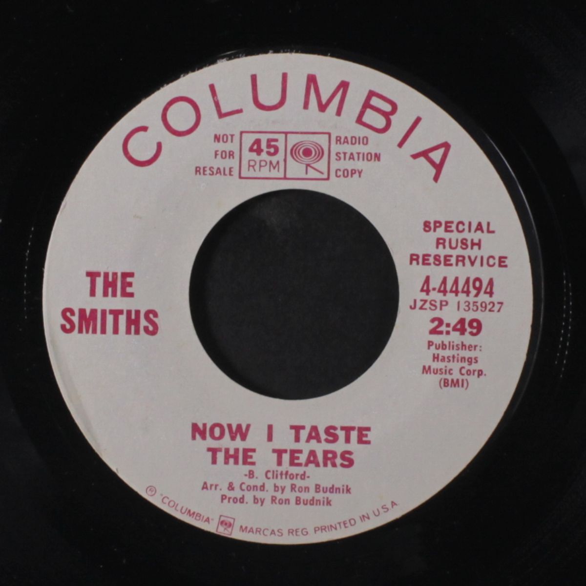 i can't stop / now i taste the tears by SMITHS