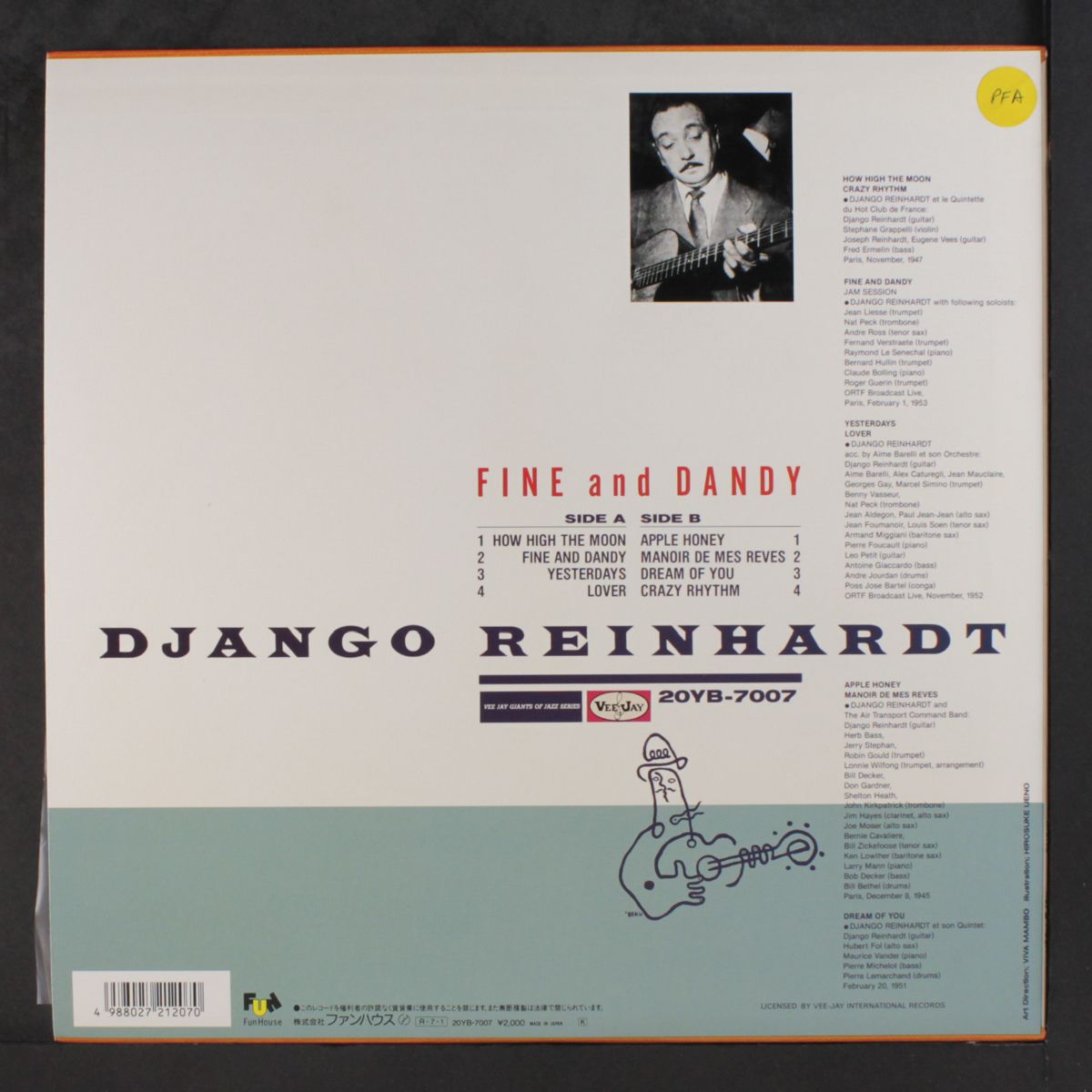 fine and dandy by DJANGO REINHARDT