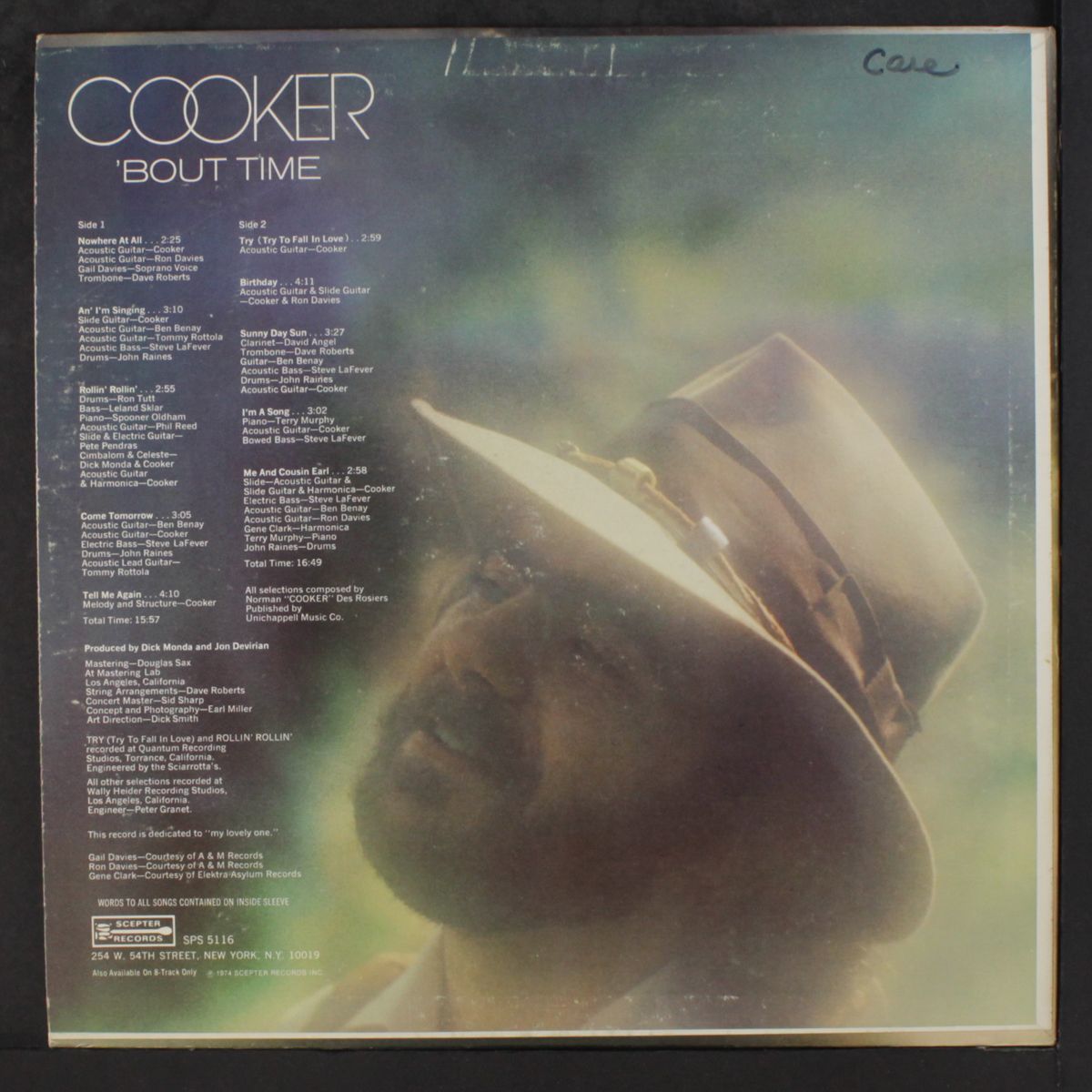 'bout time by COOKER