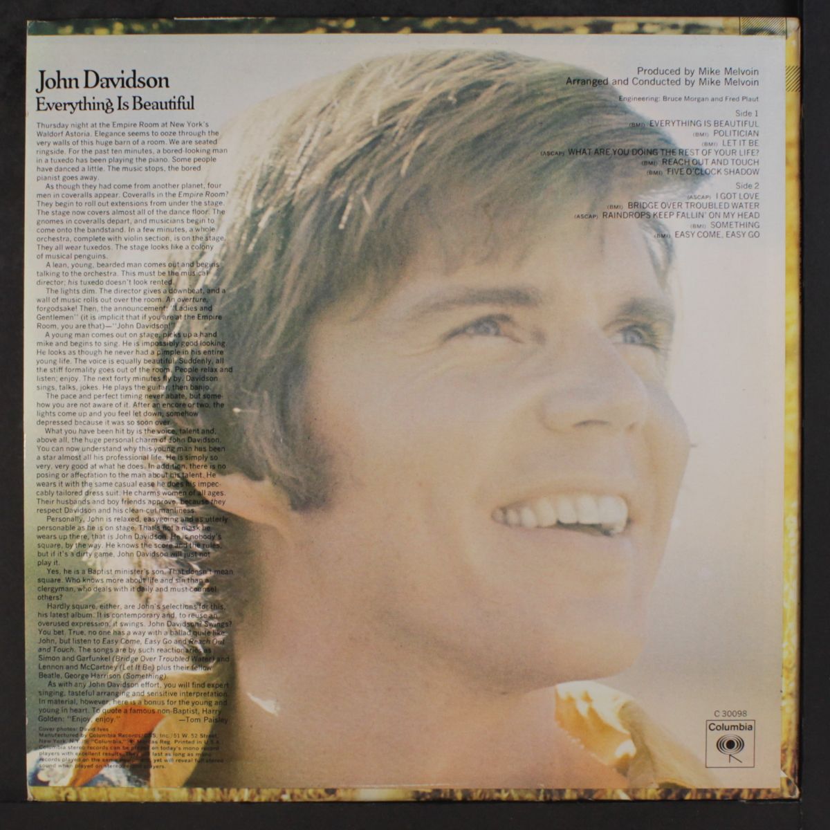 everything is beautiful by JOHN DAVIDSON