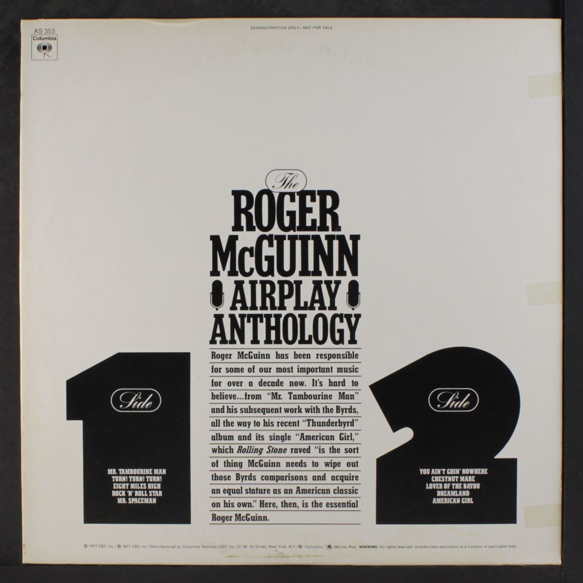 the roger mcguinn airplay anthology by ROGER MCGUINN