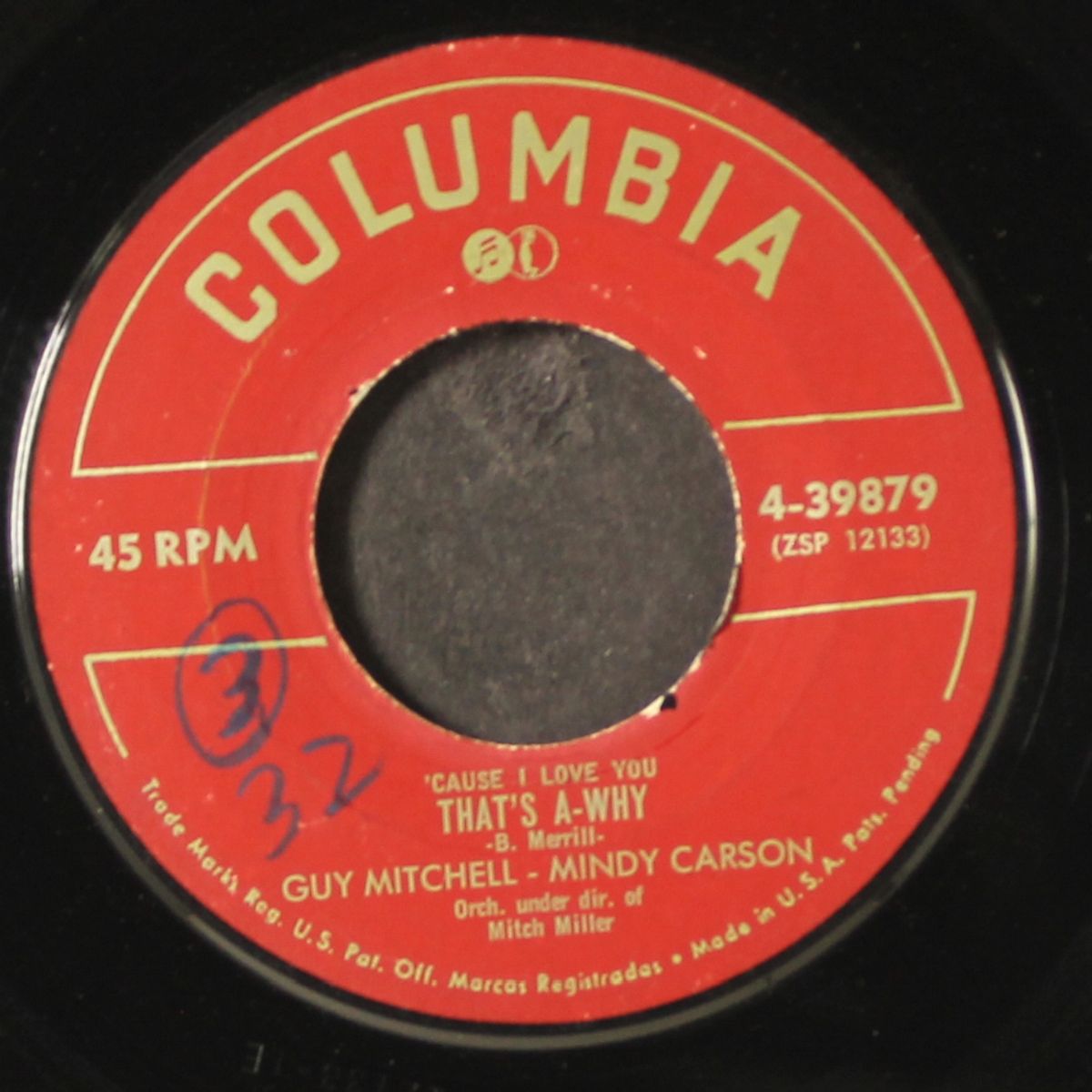 'cause i love you that's a-why by GUY MITCHELL & MINDY CARSON