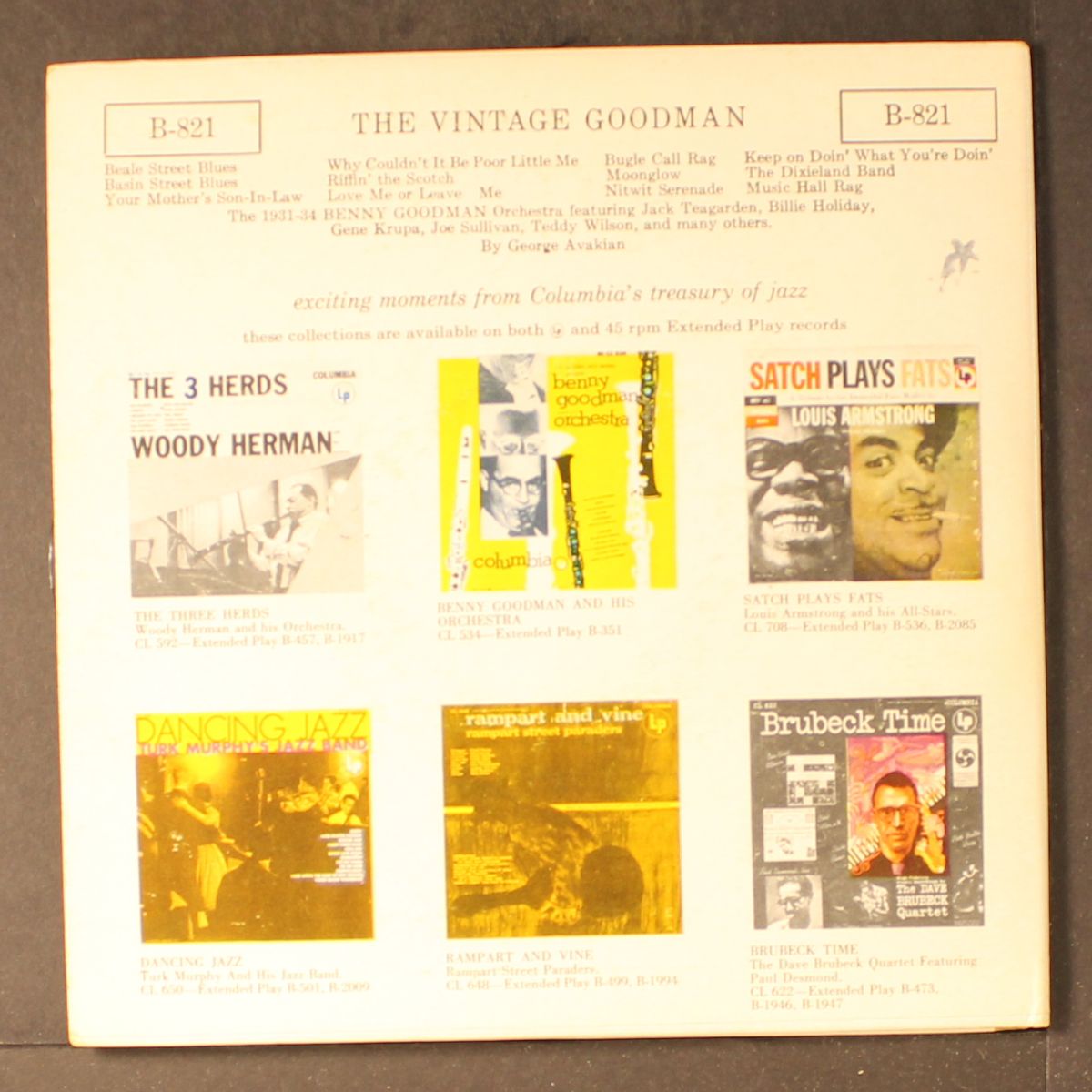 the vintage goodman by BENNY GOODMAN