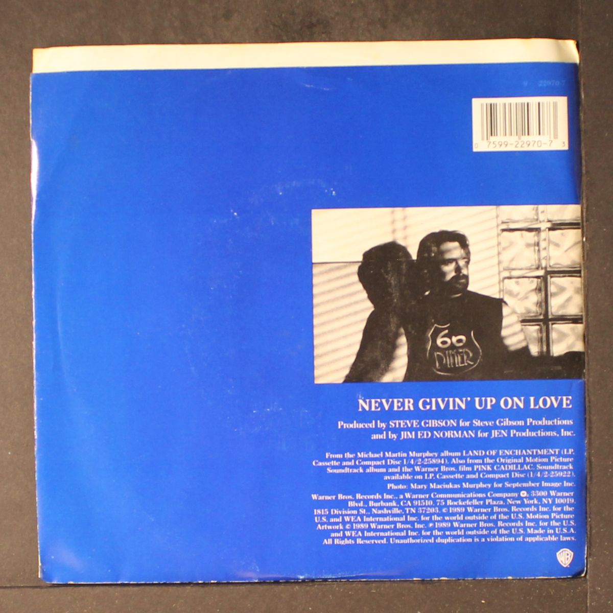 never givin' up on love by MICHAEL MARTIN MURPHEY