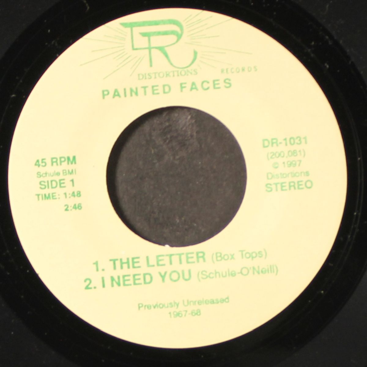 the letter / +3 by PAINTED FACES
