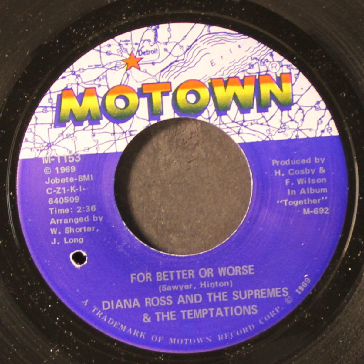 the weight / for better or worse by DIANA ROSS & SUPREMES & TEMPTATIONS