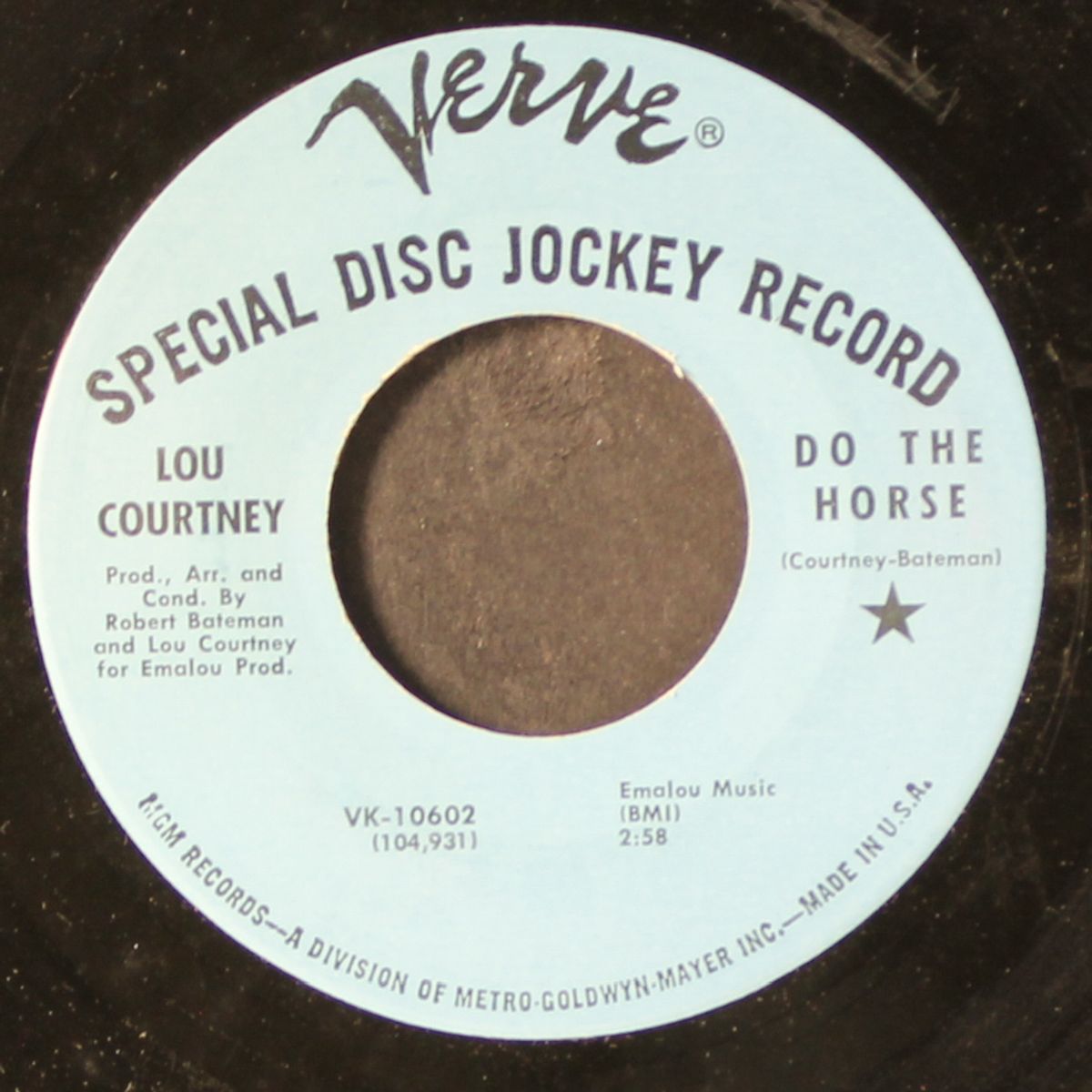 do the horse / rubberneckin' by LOU COURTNEY