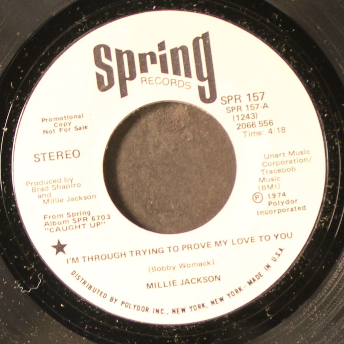 i'm through trying to prove my love to you by MILLIE JACKSON