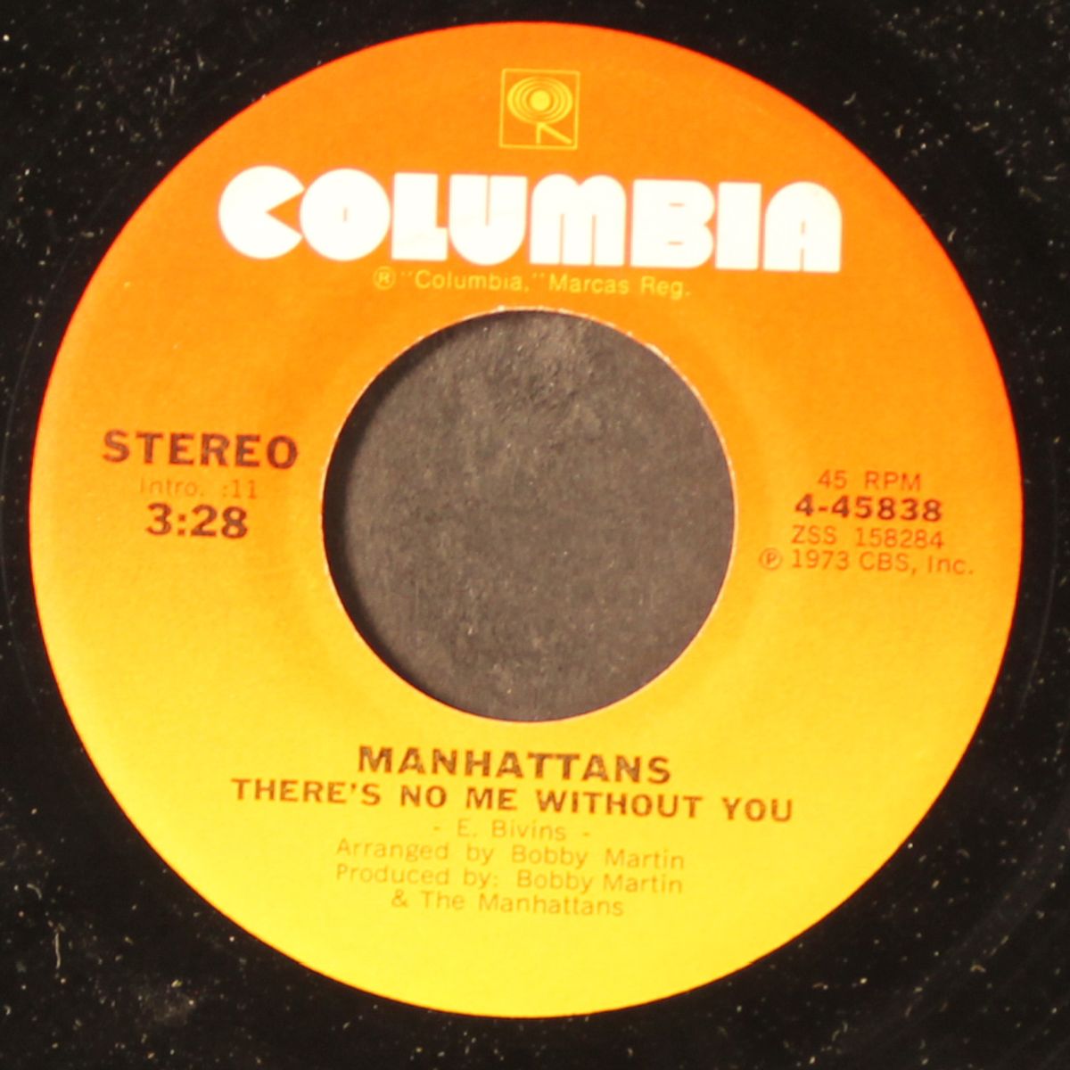 there's no me without you by MANHATTANS