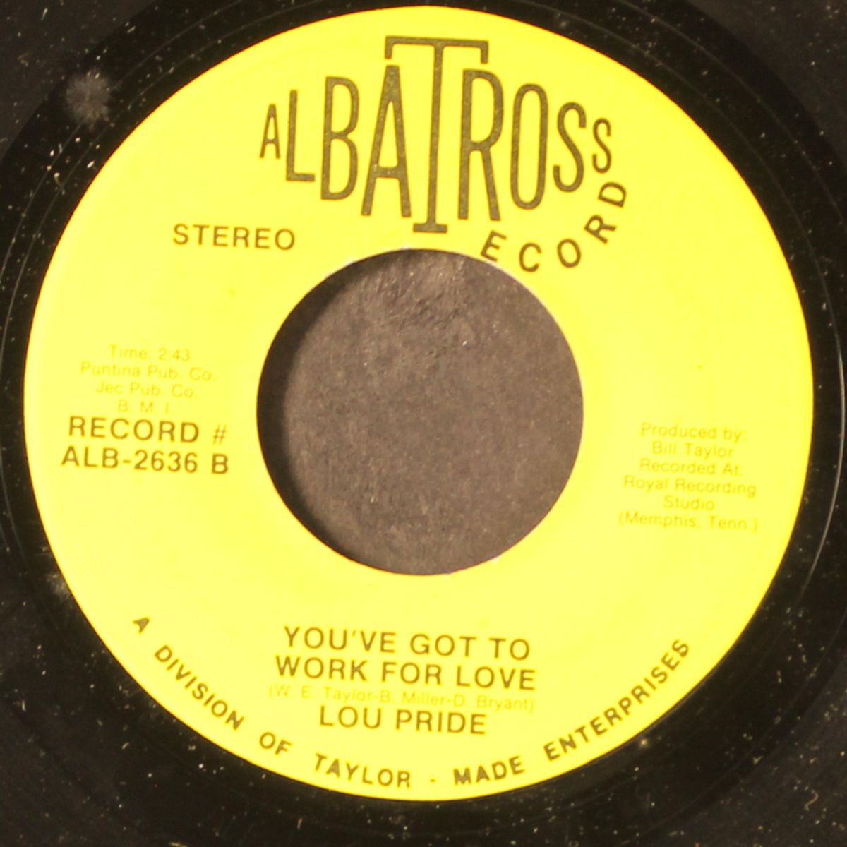 look out love / you've got to work for love by LOU PRIDE
