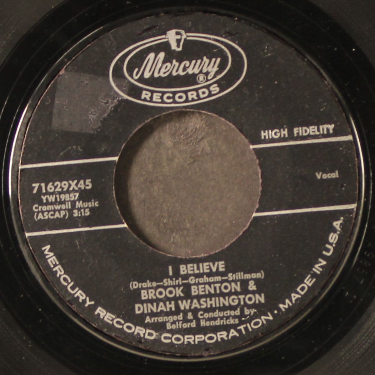 a rockin' good way / i believe by DINAH WASHINGTON & BROOK BENTON