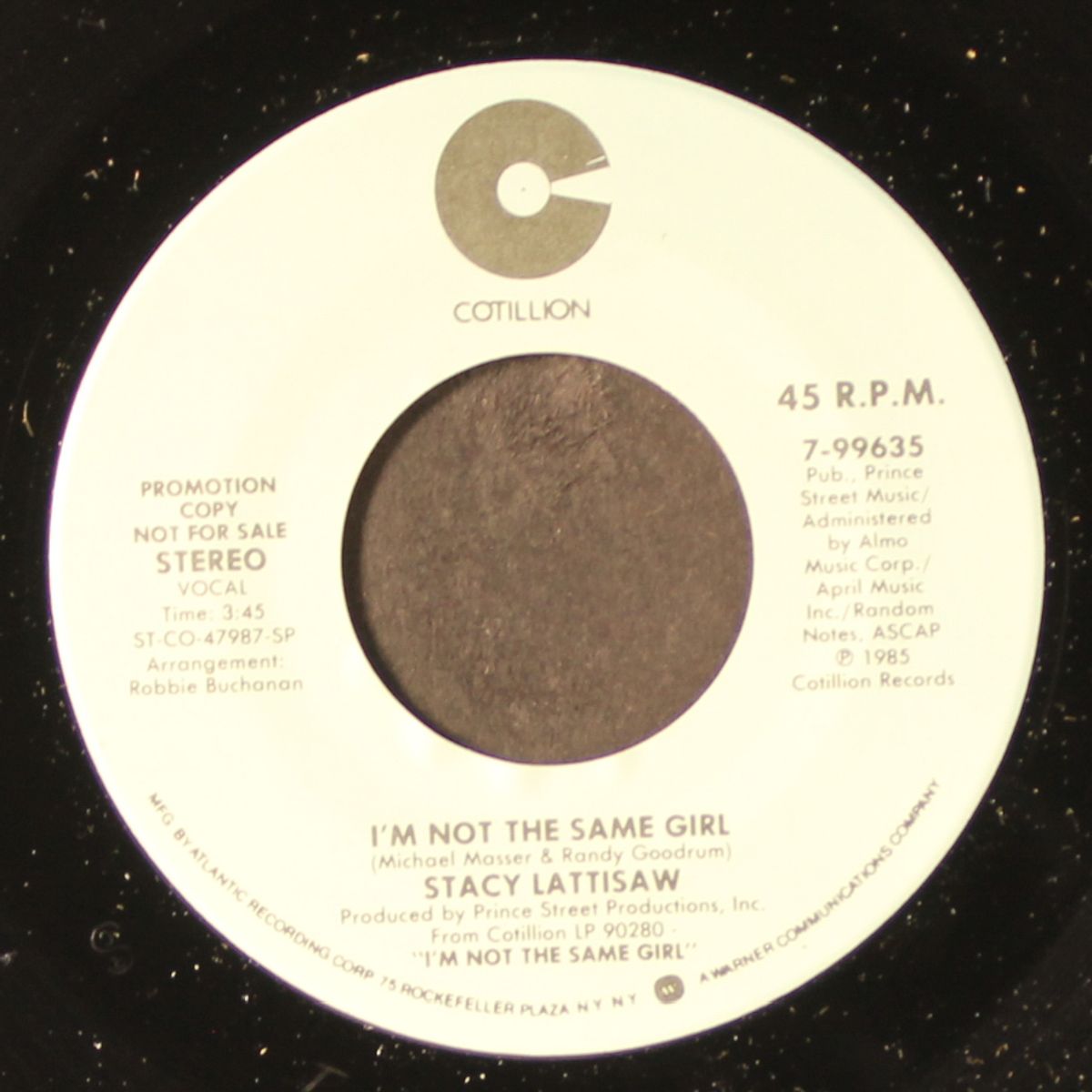 i'm not the same girl / same by STACY LATTISAW