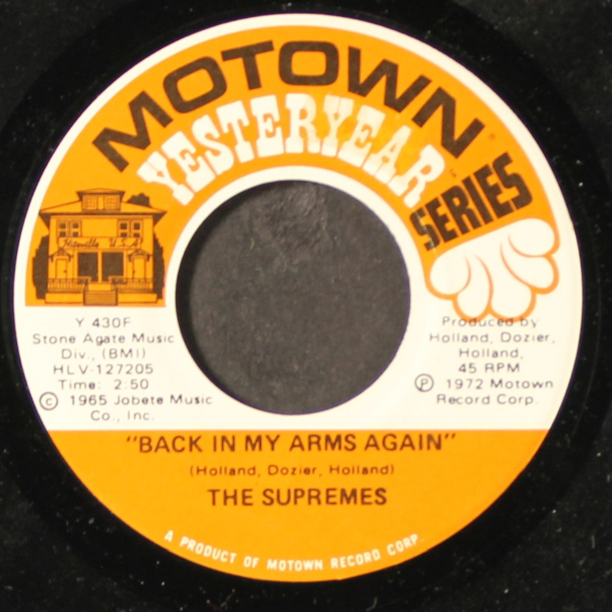 stop! in the name of love / back in my arms again by SUPREMES