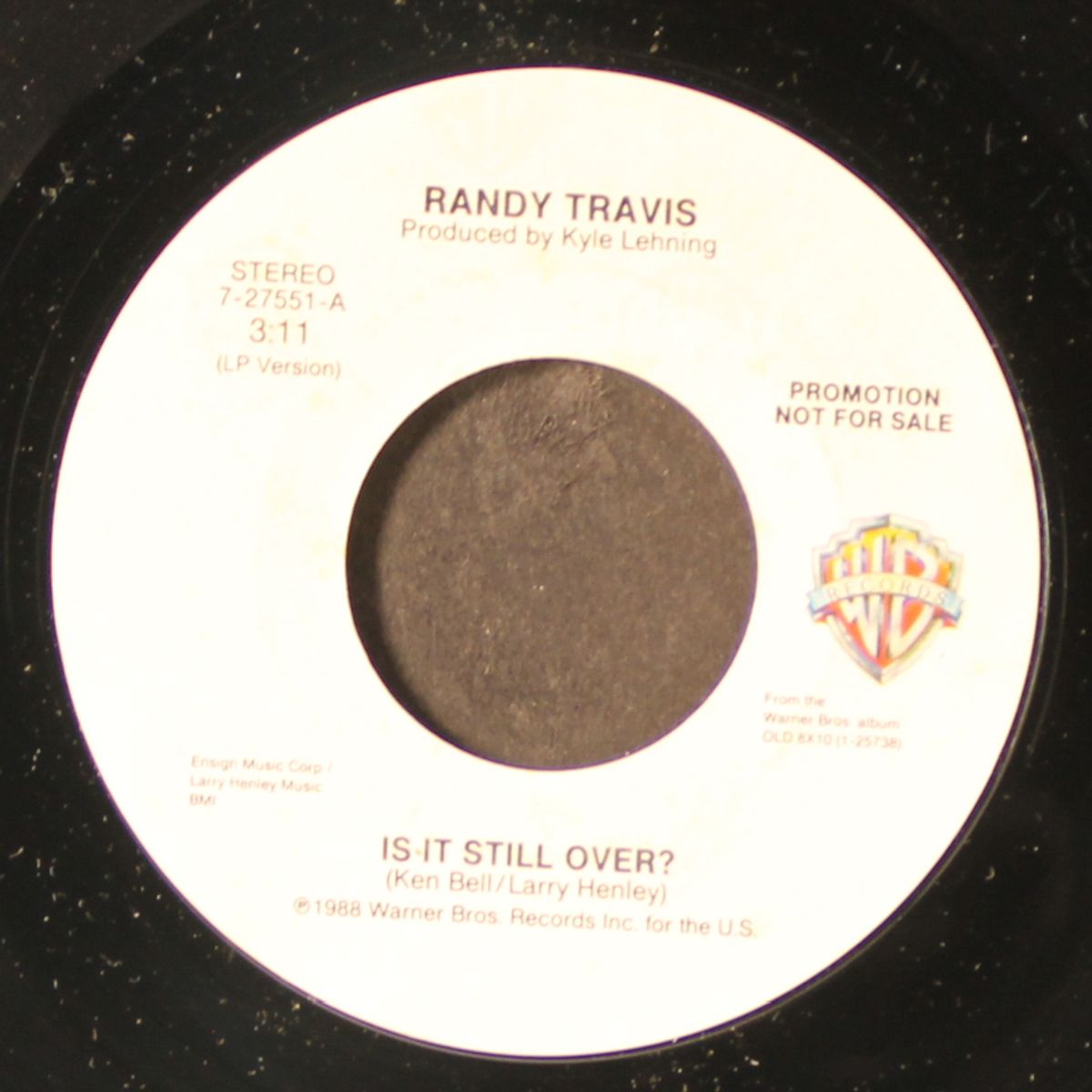 is it still over? / same by RANDY TRAVIS