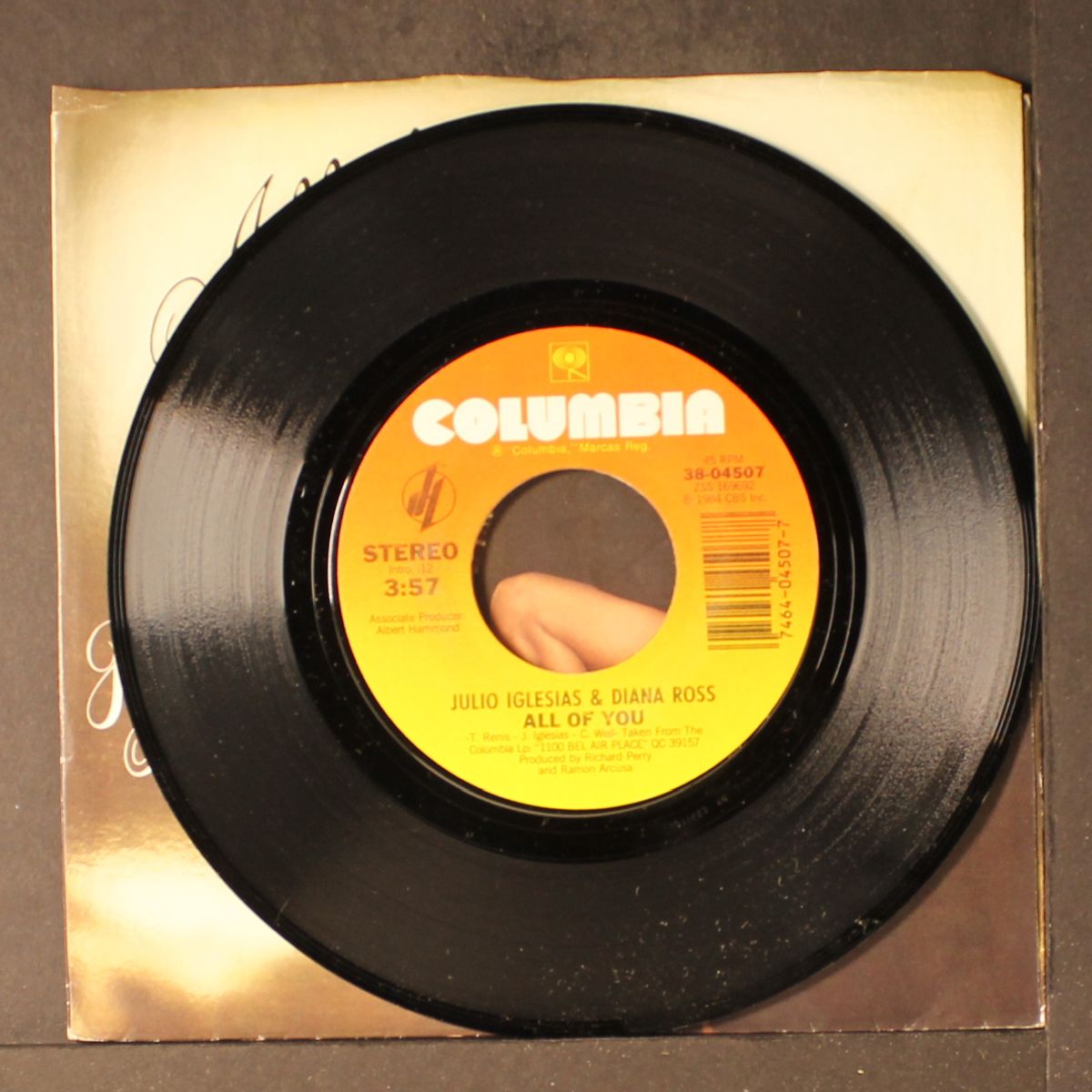 all of you / the last time by JULIO IGLESIAS & DIANA ROSS