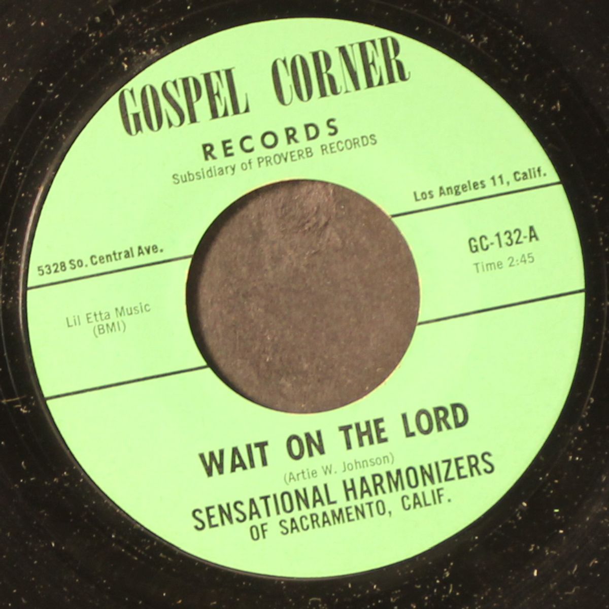wait on the lord / hold on, stretch out by SENSATIONAL HARMONIZERS