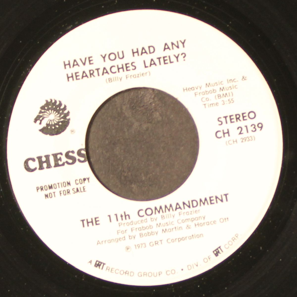 have you had any heartaches lately? / mono by 11TH COMMANDMENT