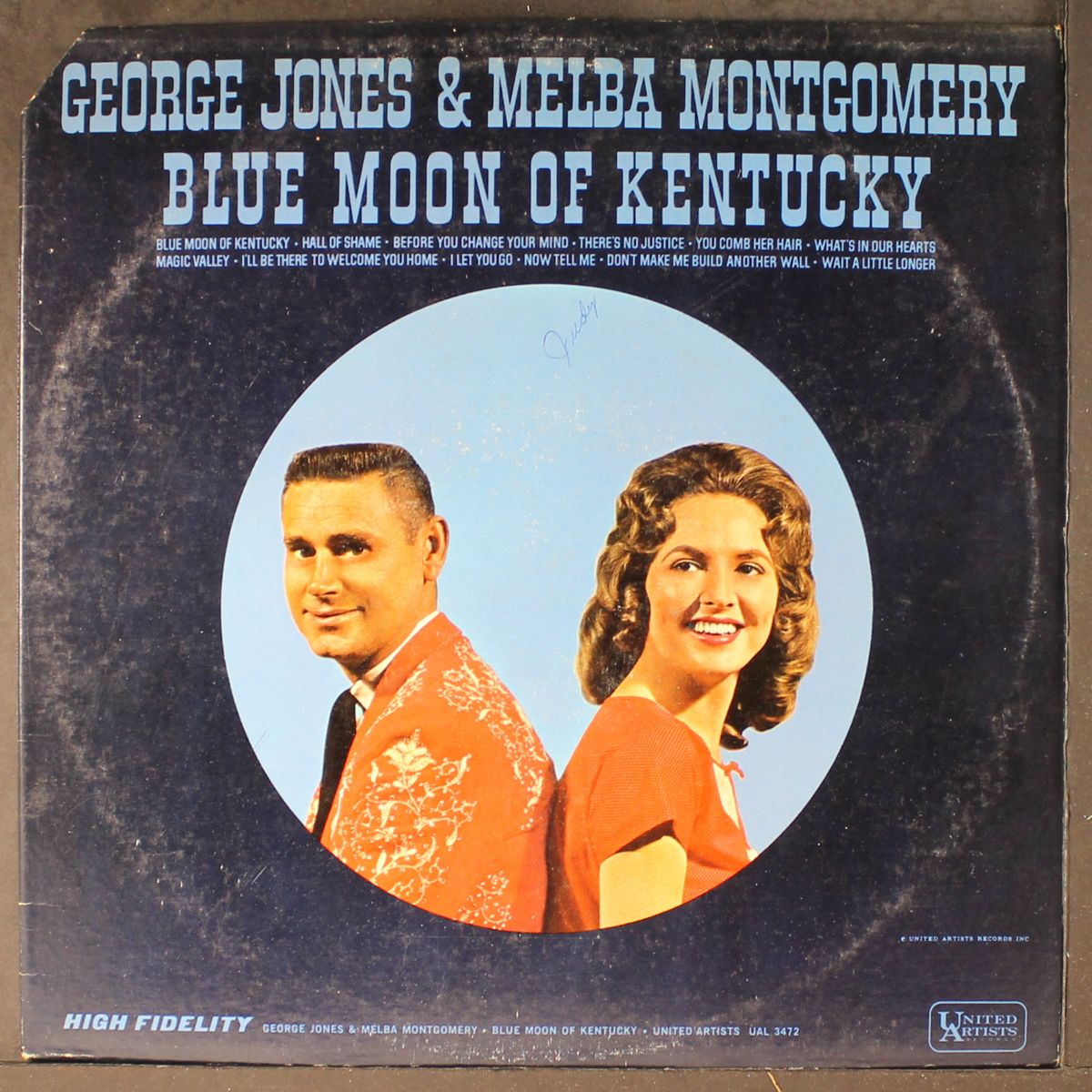 blue moon of kentucky by GEORGE JONES & MELBA MONTGOMERY