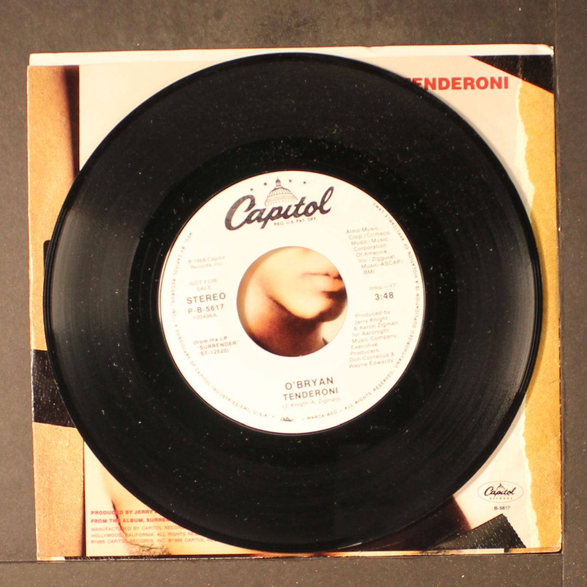 tenderoni / same by O'BRYAN
