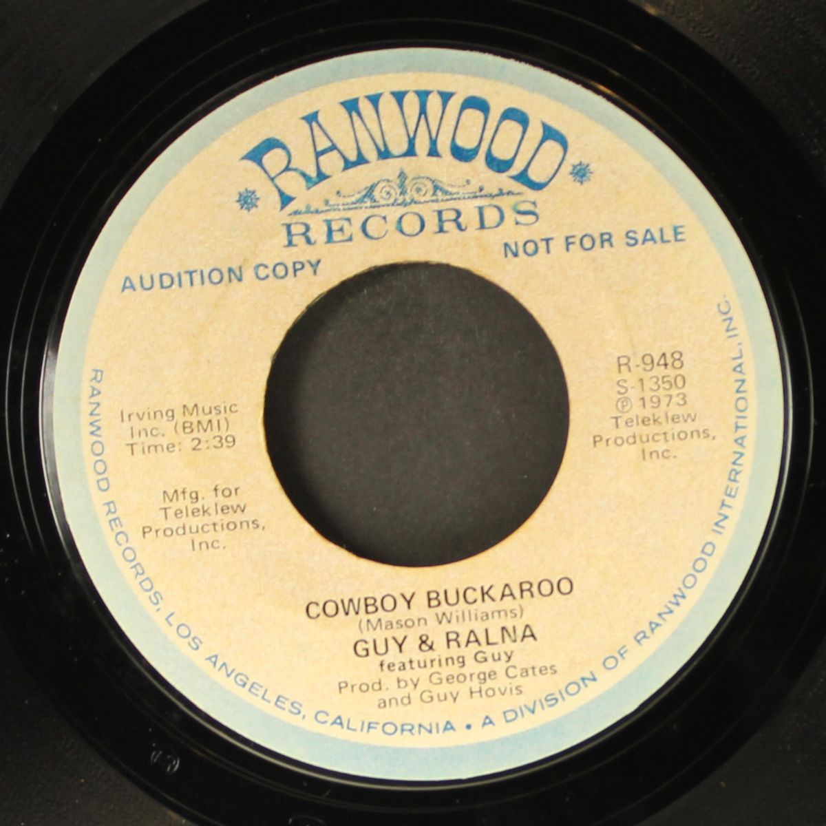 have i told you lately / cowboy buckaroo by GUY & RALNA