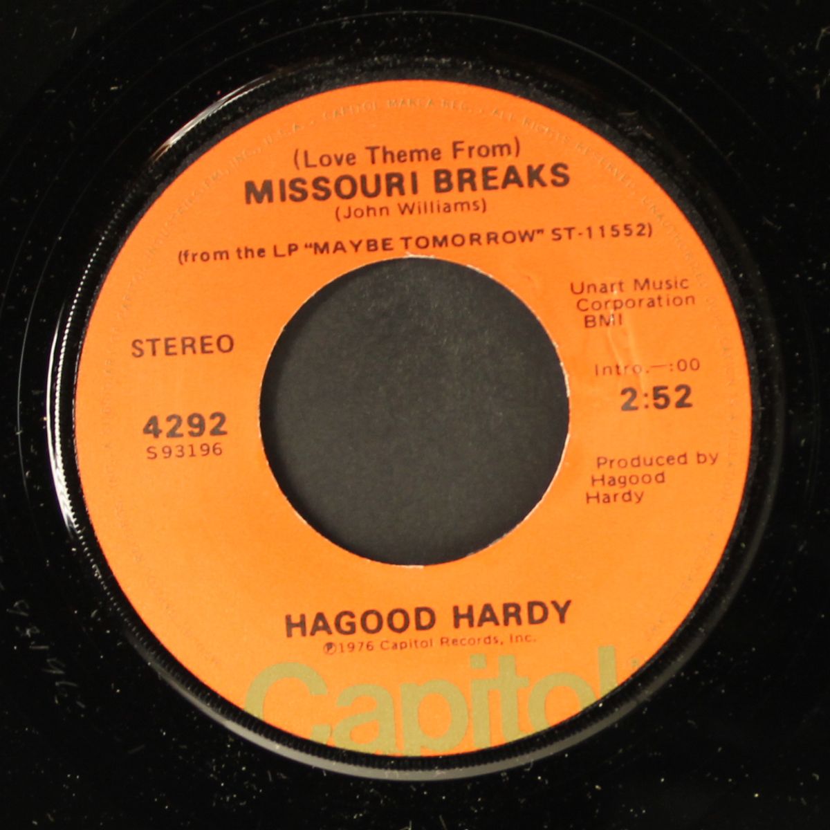 missouri breaks / afternoon in venice by HAGOOD HARDY