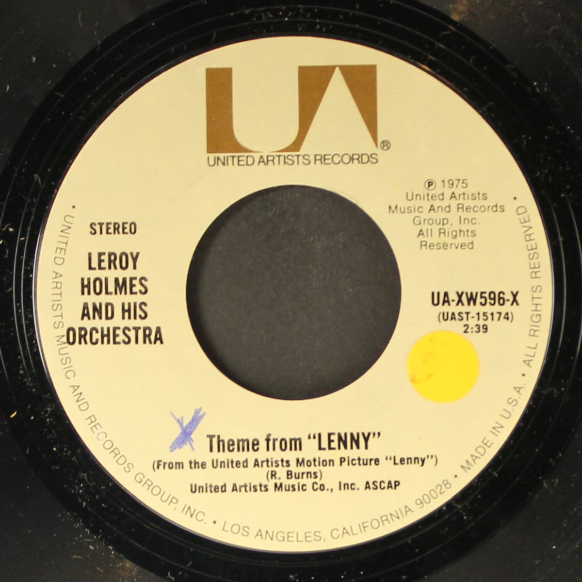 theme from "lenny" / women in love by LEROY HOLMES
