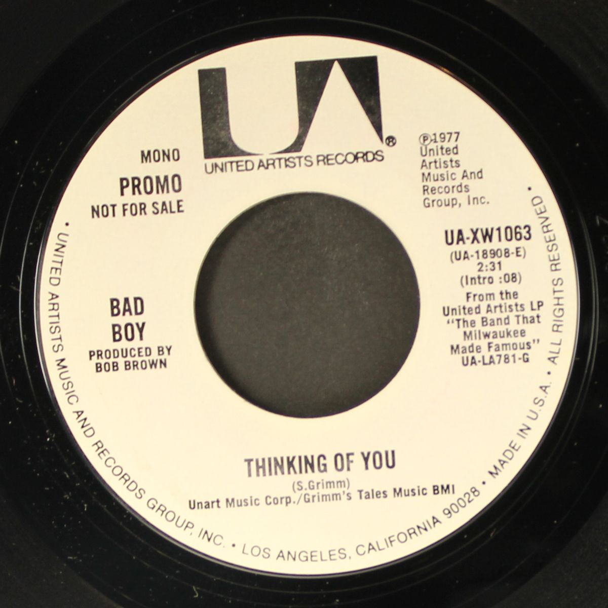 thinking of you / mono by BAD BOY