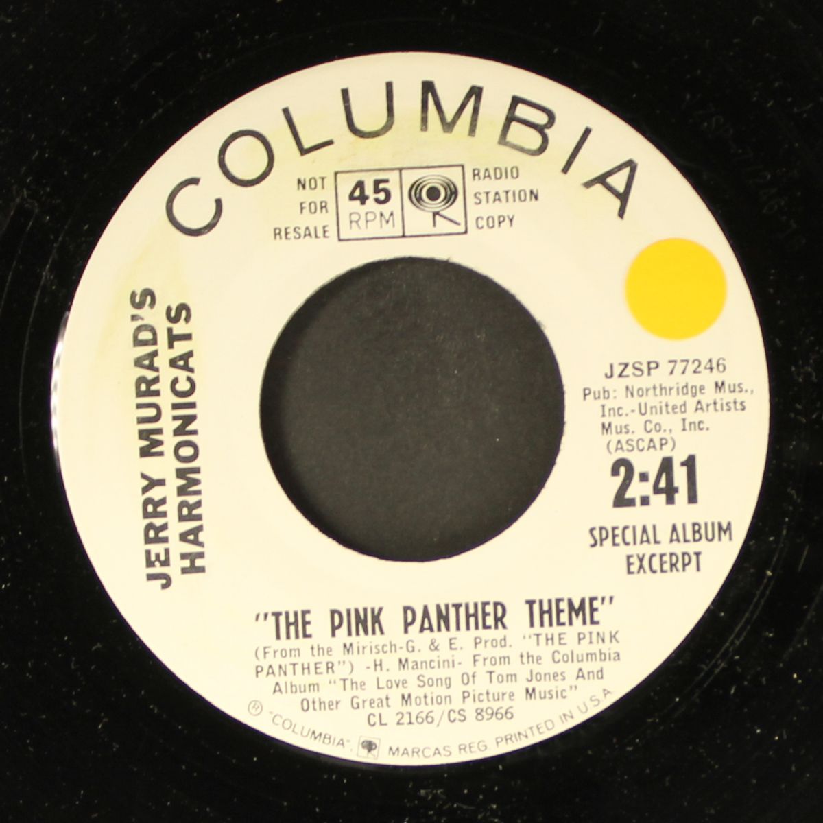 the pink panther theme / charade by JERRY MURAD'S HARMONICATS