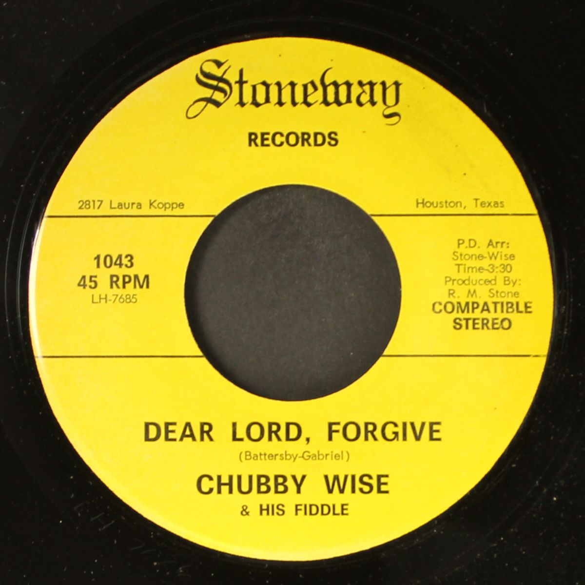 dear lord, forgive / precious memories by CHUBBY WISE