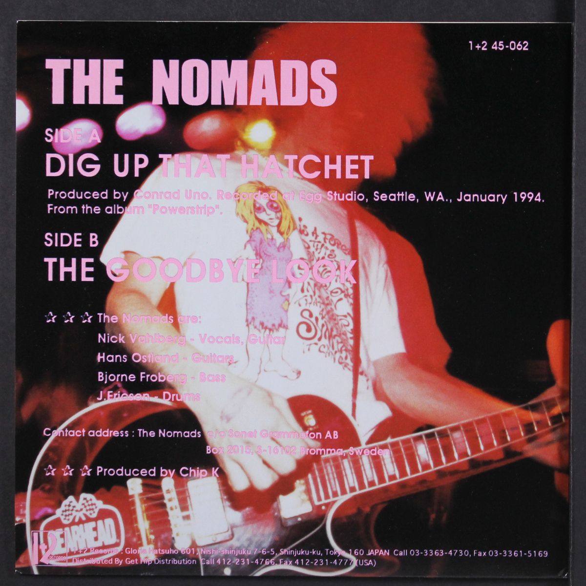 dig up that hatchet / the goodbye look by NOMADS