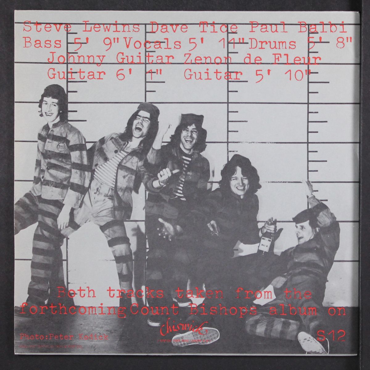 baby you're wrong / stay free by COUNT BISHOPS