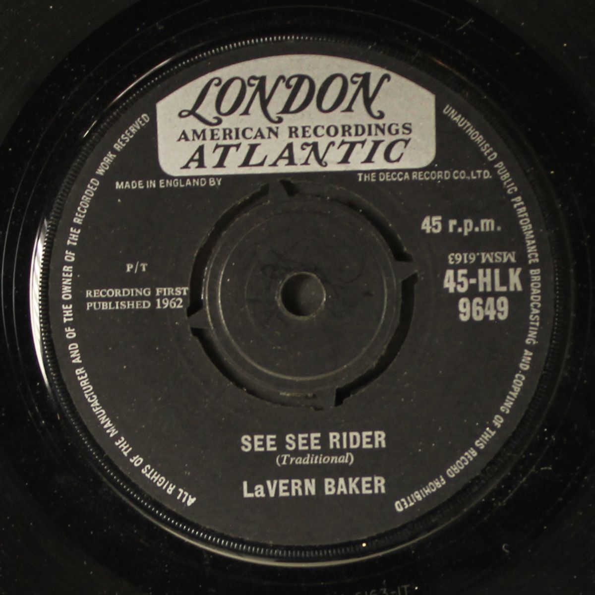 see see rider by LAVERN BAKER
